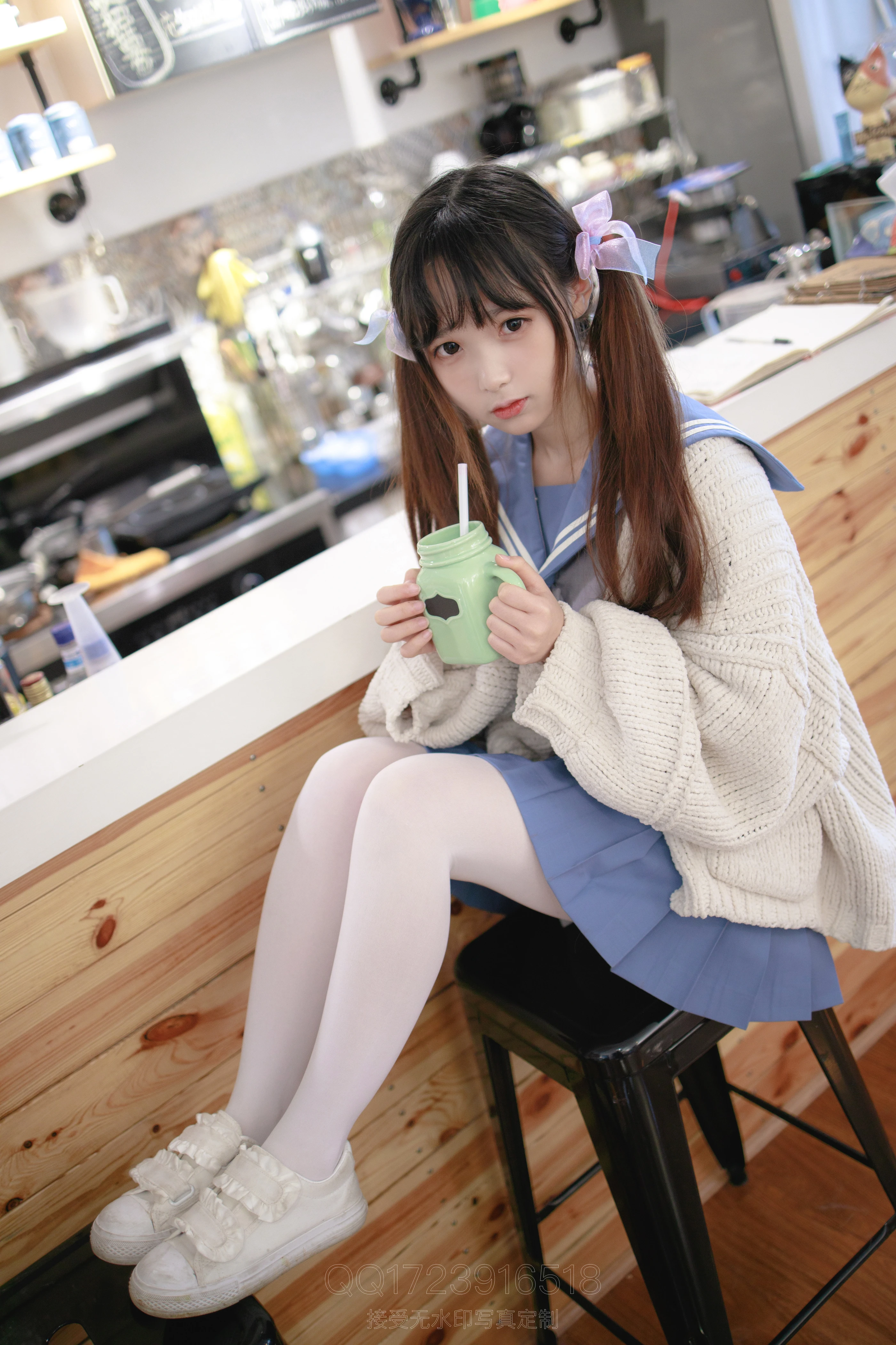 森萝财团 [X-061] 80D薄白丝 [65P 1V]插图5